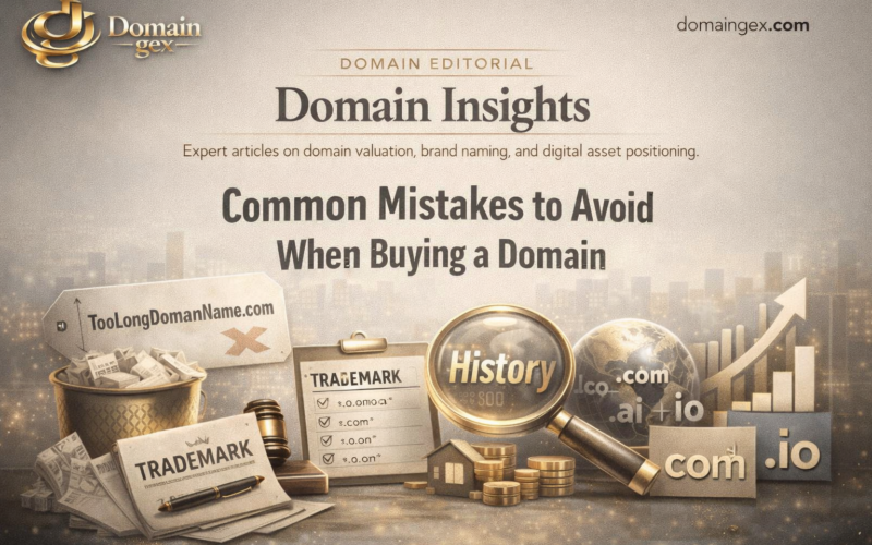 Common Mistakes to Avoid When Buying a Domain